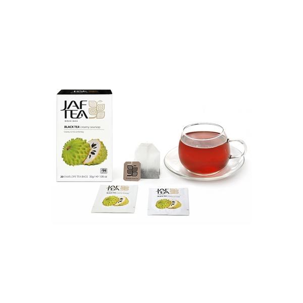 🎁🎉 新鮮到貨,75折優惠 🎉🎁  JAF TEA 乳香釋迦 果香紅茶保鮮茶包系列20入/盒-細節圖2
