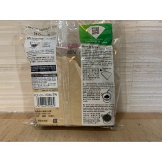 **愛洛奇**Hario V60 錐形濾紙 1~2人(110入/包)(型號:VCF-01-110M-TW)-細節圖2