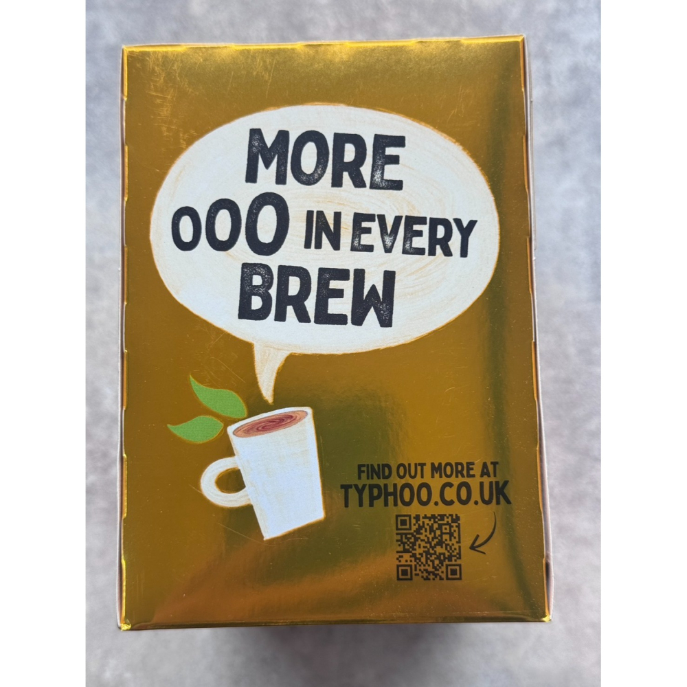 TYPHOO泰芙-黃金特濃紅茶250g(80包)裸包裝-細節圖6