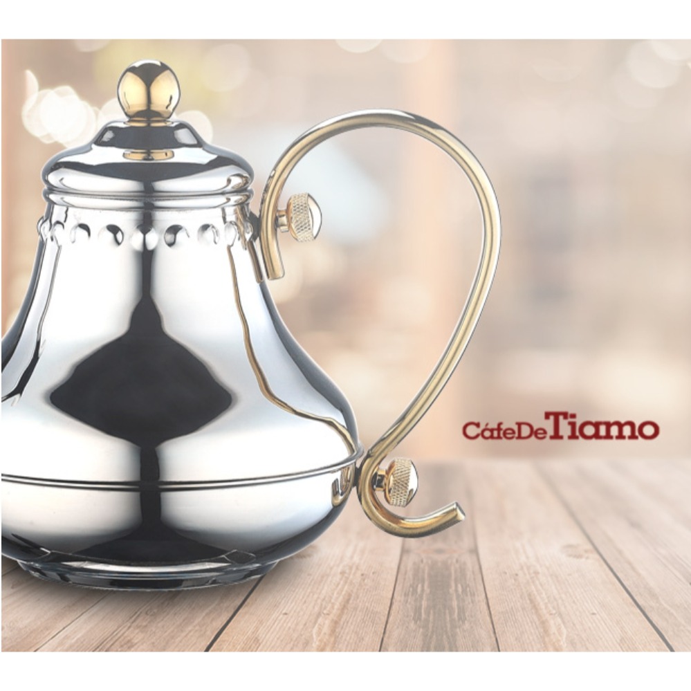 **愛洛奇**TIAMO 極細口徑 7mm 新款壺嘴細口壺 420ml 適用1-3人份(杯份)HA8561-細節圖2