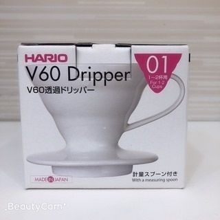 日本 Hario V60 白色 陶瓷 圓錐濾杯 ( 1~2杯用 )VDC-01-W-細節圖4