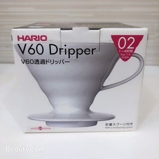 日本 Hario V60 白色 陶瓷 圓錐 濾杯 1~4杯(型號：VDC-02W)-細節圖4