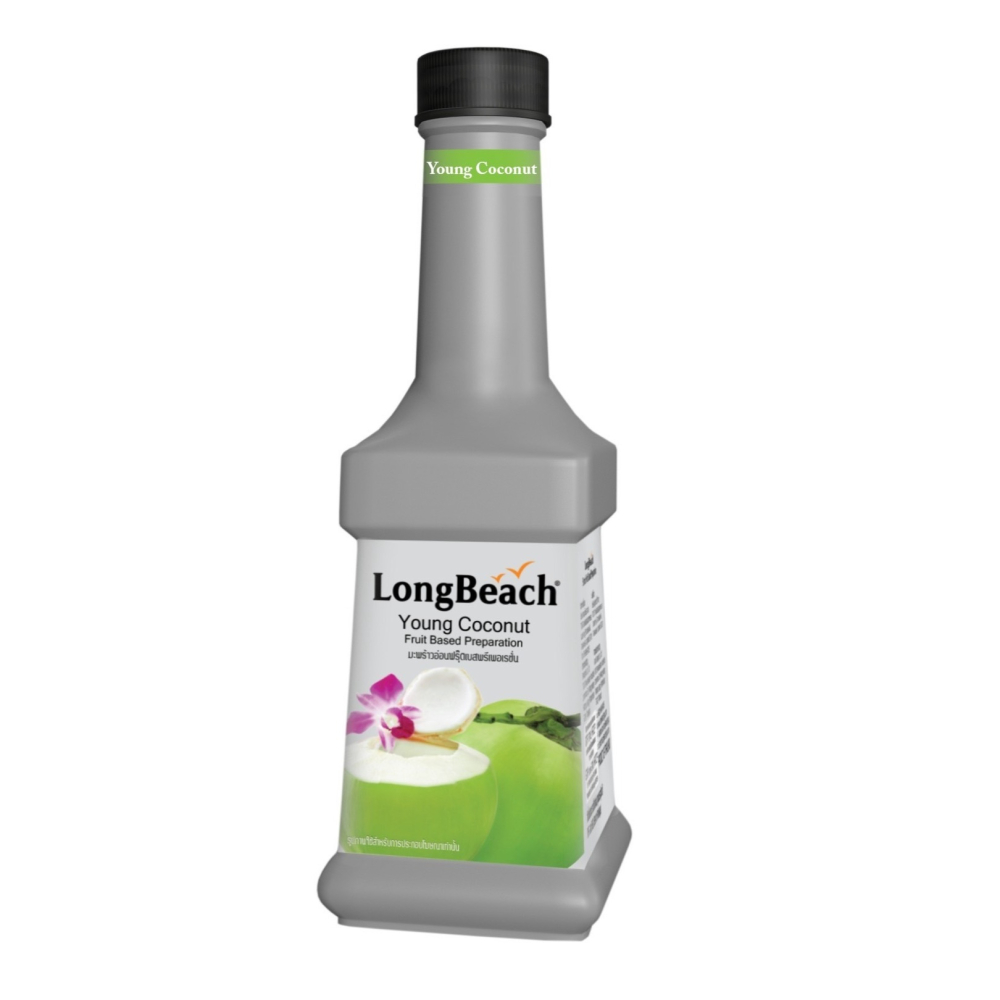 **愛洛奇**LongBeach果蓉(900ml/瓶)(水蜜桃，葡萄，蘋果，綜合莓，荔枝，椰子)1.2kg/瓶-細節圖3