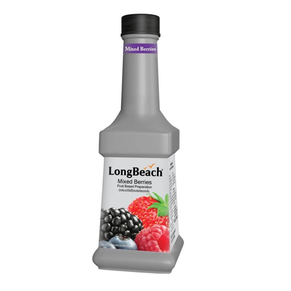 **愛洛奇**LongBeach果蓉(900ml/瓶)(水蜜桃，葡萄，蘋果，綜合莓，荔枝，椰子)1.2kg/瓶-細節圖7