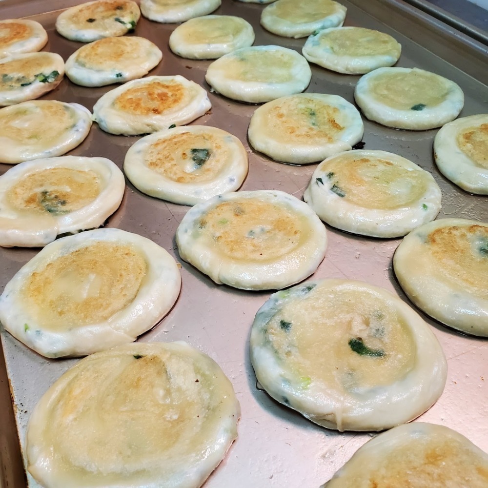 ●育真市場●基隆特色早餐~酥烤蔥油餅-細節圖2