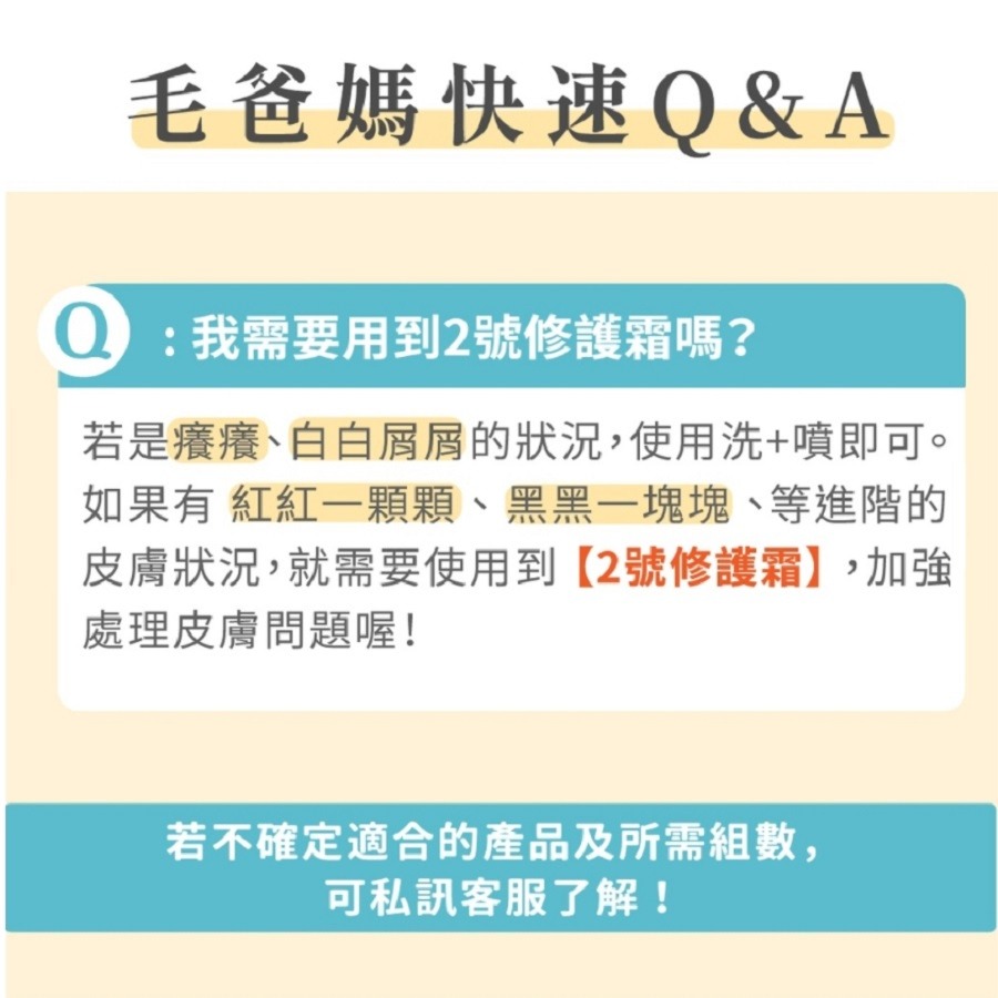 【GoodMo歸毛家族】皮在癢方案組 (舒敏保濕/花萃清爽洗毛乳+1號護膚噴液 ) 免運-細節圖3