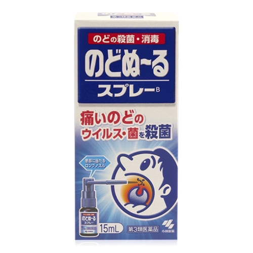 日本 小林製藥 NODOGLE Spray 喉嚨噴霧 15mL