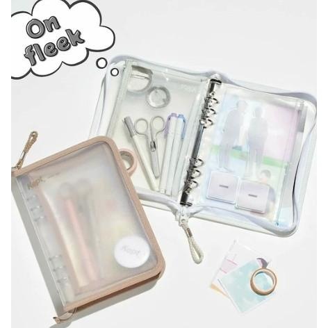 【fly now】日本品牌 Kept文具 A5 橡皮擦 鉛筆盒 筆袋 貼紙書 透明資料夾 立可帶 收納本 收藏本文具-細節圖2