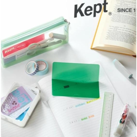 【fly now】日本品牌 Kept文具 A5 橡皮擦 鉛筆盒 筆袋 貼紙書 透明資料夾 立可帶 收納本 收藏本文具-細節圖7