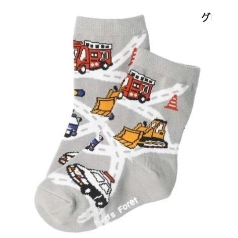 日本品牌 moujonjon 兒童襪子 親子襪子 幼幼襪子 日本襪 車車襪子 恐龍襪 中筒襪 開學必備-細節圖2