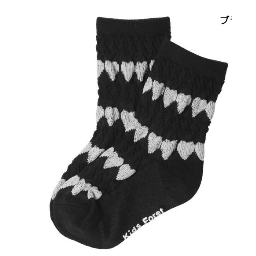 日本品牌 moujonjon 兒童襪子 親子襪子 幼幼襪子 日本襪 車車襪子 恐龍襪 中筒襪 開學必備-規格圖2