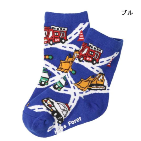 日本品牌 moujonjon 兒童襪子 親子襪子 幼幼襪子 日本襪 車車襪子 恐龍襪 中筒襪 開學必備-規格圖2