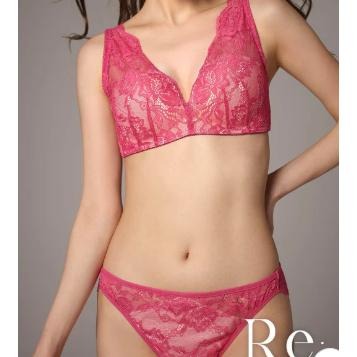 【日本 Re;by Reinest 內衣】大尺碼 透氣內衣 蕾絲內衣 性感內衣 瑜珈 運動內衣 半罩內衣-細節圖4