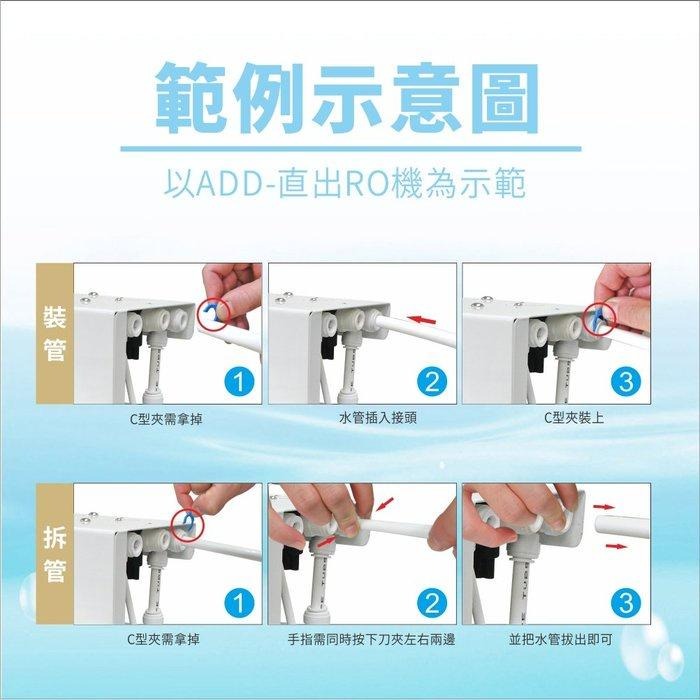 3分快接-C型固定夾~水易購鳳山店 卡扣-細節圖4