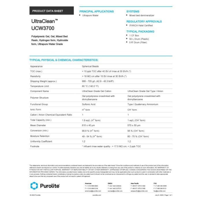 核子級-DI陰陽離子交換樹脂 (最頂級超純水專用)一公升包裝袋【水易購 高雄鳳山店】-細節圖6