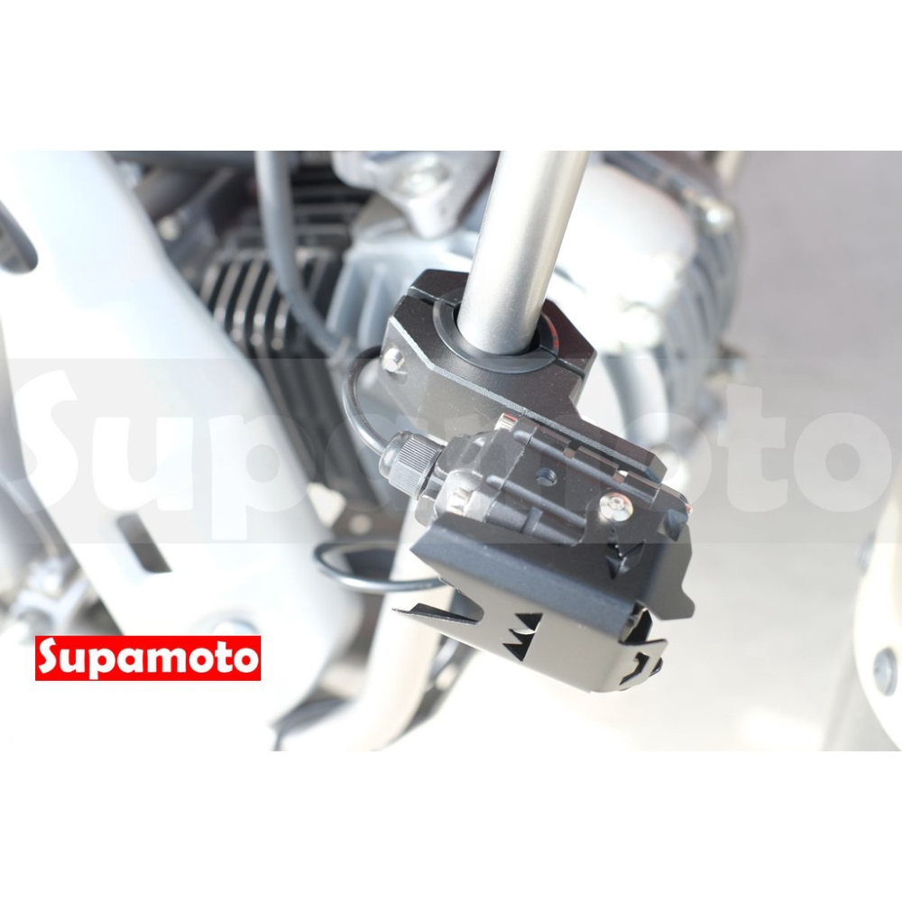-Supamoto- 霧燈 支架 UR52 通用 改裝 燈具 保桿 小燈 前叉 鋁合金 保險桿 防摔桿 夾燈 擴展 擴充-細節圖9