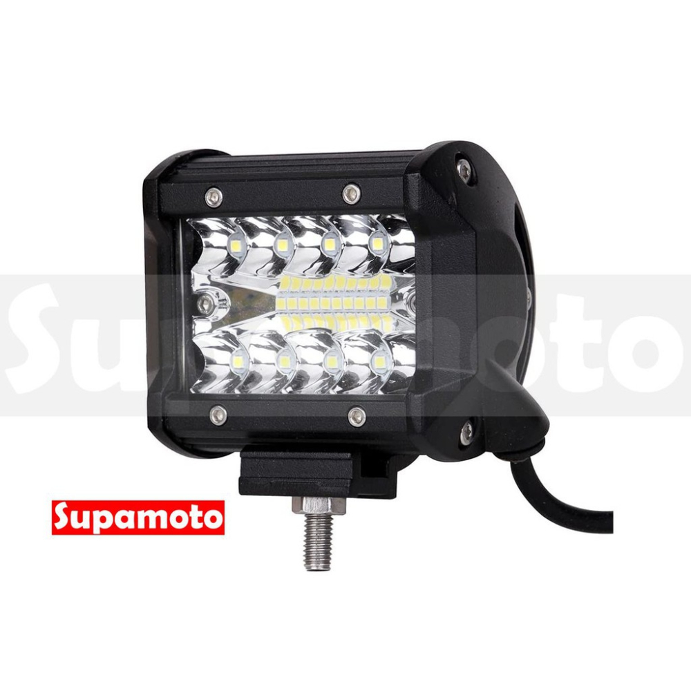 -Supamoto- 60W LED 霧燈 LF04 工作燈 light bar 越野 戶外 防水 汽車 機車 通用-細節圖2