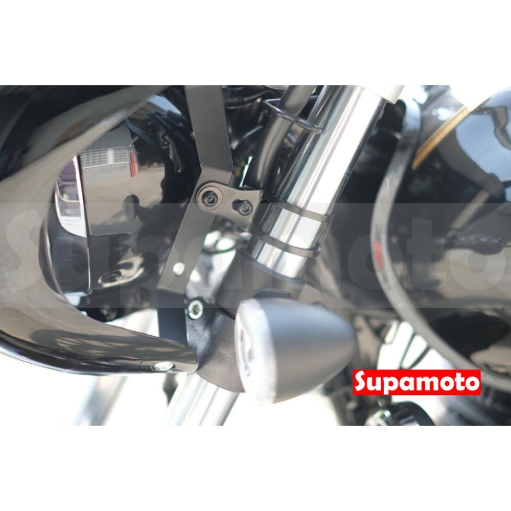 -Supamoto- 咖啡 子彈頭 CB350 頭罩 大燈 風罩 通用 改裝 復古 仿賽 導流 大燈罩 檔車-細節圖4