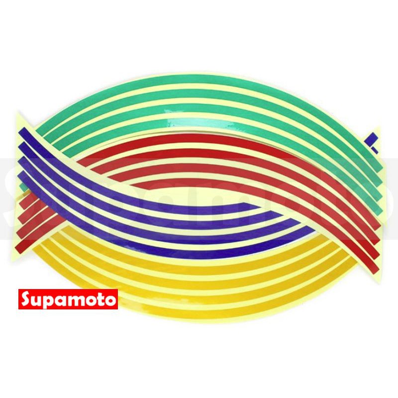 -Supamoto- 反光 輪貼 輪框貼 (加價賣場)-細節圖3