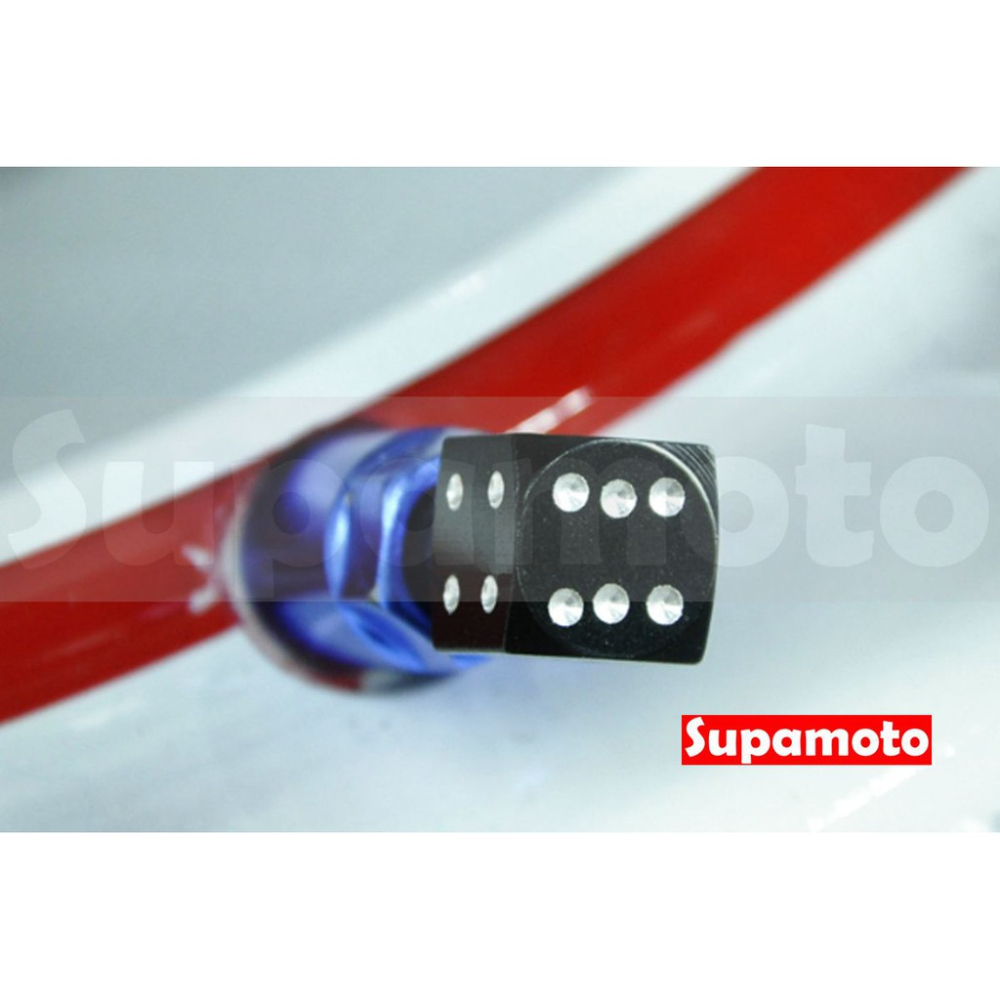 -Supamoto- 骰子 氣嘴蓋 氣嘴頭 鋁合金 造型氣嘴 輪胎 造型 美式 氣門 風嘴-細節圖2