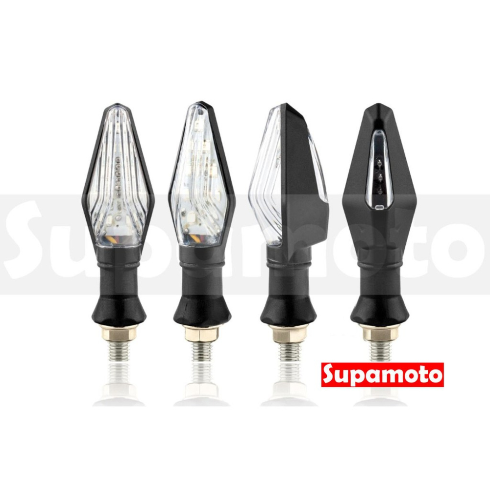 -Supamoto- D15 LED 方向燈 雙面 日型燈 檔車 通用 改裝 仿賽 酷龍 小忍 T3 R3 MT03-細節圖2