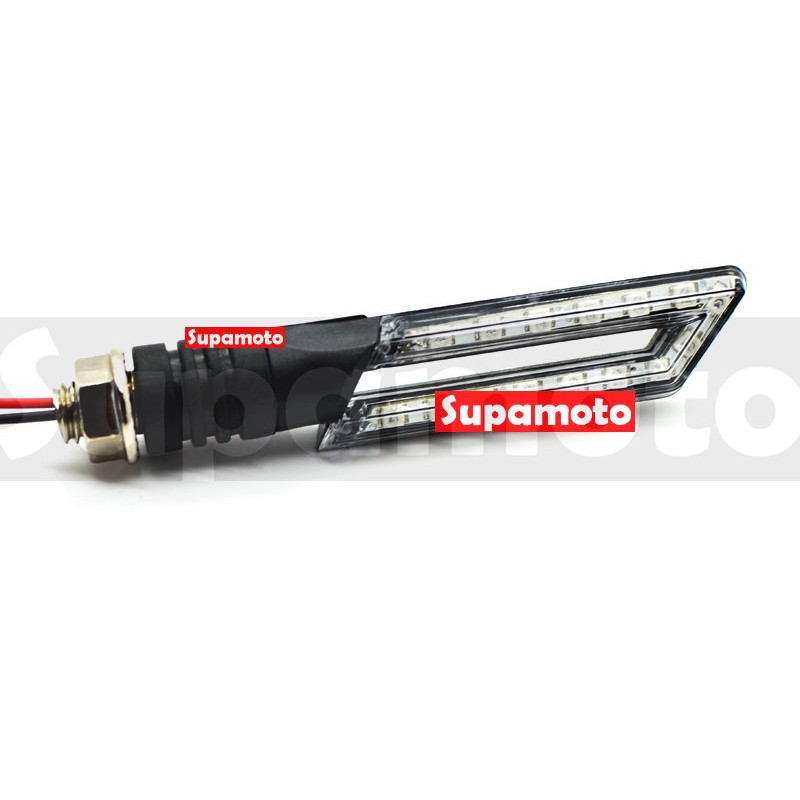 -Supamoto- D16 LED 方向燈 刀鋒 中空 劍鋒 檔車 仿賽 酷龍 忍者 檔車 野狼 SM250 MSX-細節圖3