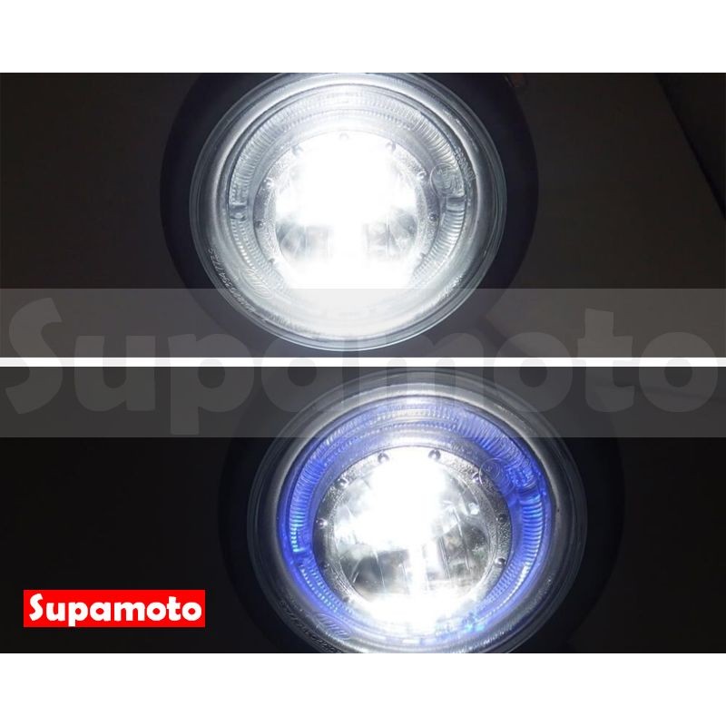 -Supamoto- D610 LED 大燈 天使 光圈 頭燈 改裝 天使眼 魚眼 復古 野狼 咖啡 英倫 CAFE-細節圖2