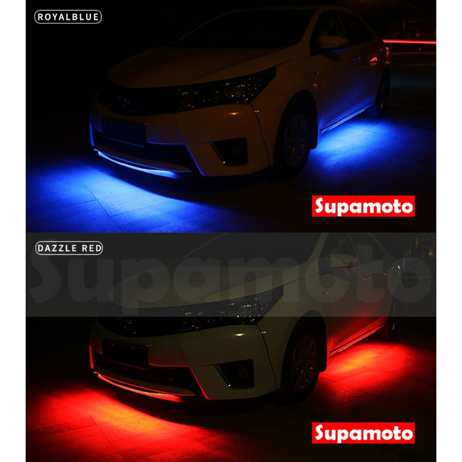 -Supamoto- 七彩 底盤燈 車底燈 聲控 RGB 氣氛燈 LED 5050 燈條 導光條 車底 輪拱 氛圍燈-細節圖6