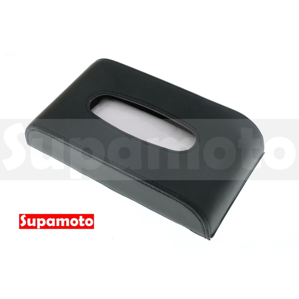 -Supamoto- 面紙盒 PA82 鬆緊帶 頭枕 皮紋 汽車 車用 掛式 面紙 衛生紙 遮陽板 鬆緊 中央扶手