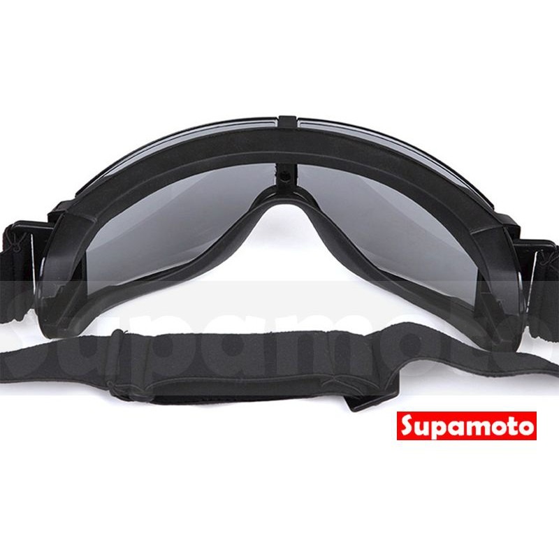 -Supamoto- 快拆 護目鏡 鏡片 可替換 X800 風鏡 戰術 迷彩 盒裝 收納盒 復古 通用-細節圖7