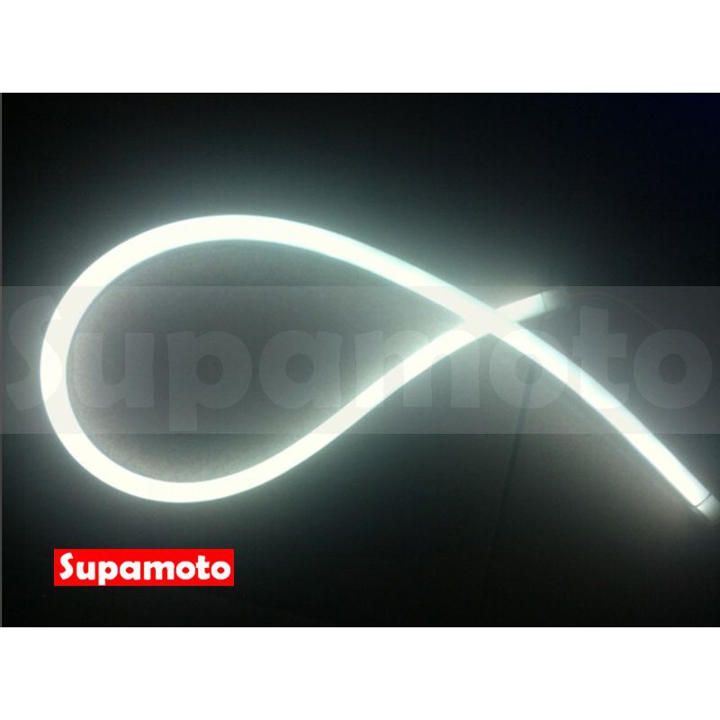 -Supamoto- 雙色 跑馬 導光條 60cm LED 日行燈 方向燈 燈眉 微笑燈 流水 DRL 燈條-細節圖4