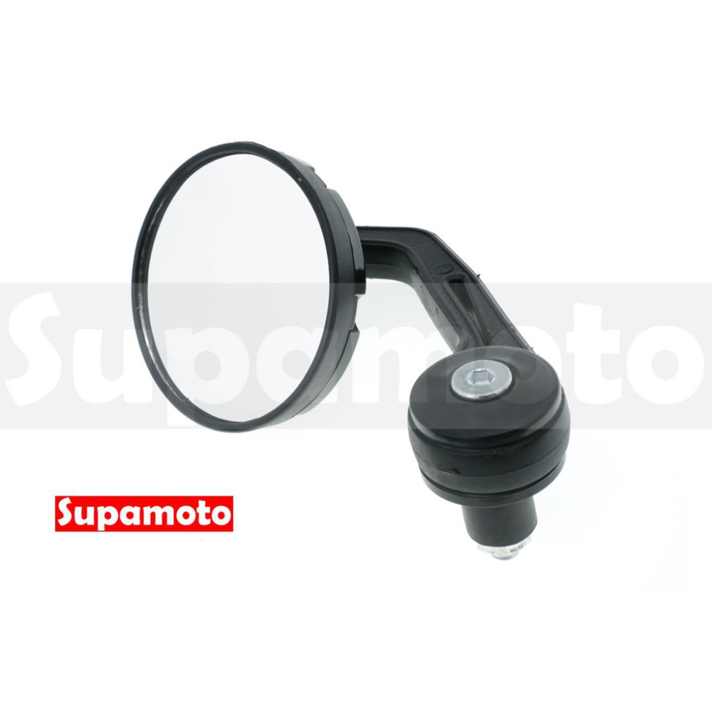 -Supamoto- M2204 端子鏡 咖啡 圓型 端子 適用 後照鏡 後視鏡 通用 車把鏡 把手鏡 牛角鏡-細節圖2