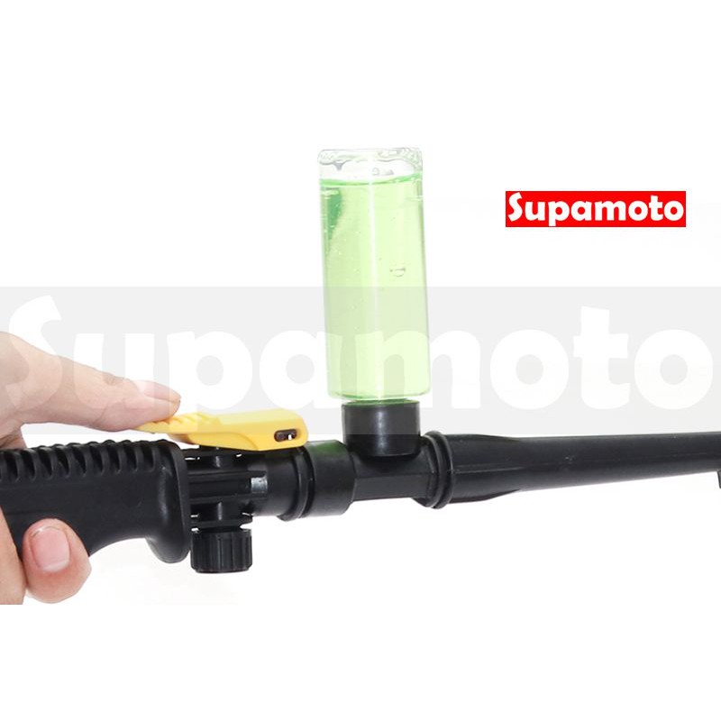 -Supamoto- 洗車 通水刷 泡沫 噴槍 高壓 汽車 清潔 水柱 水管 刷子 毛刷-細節圖8