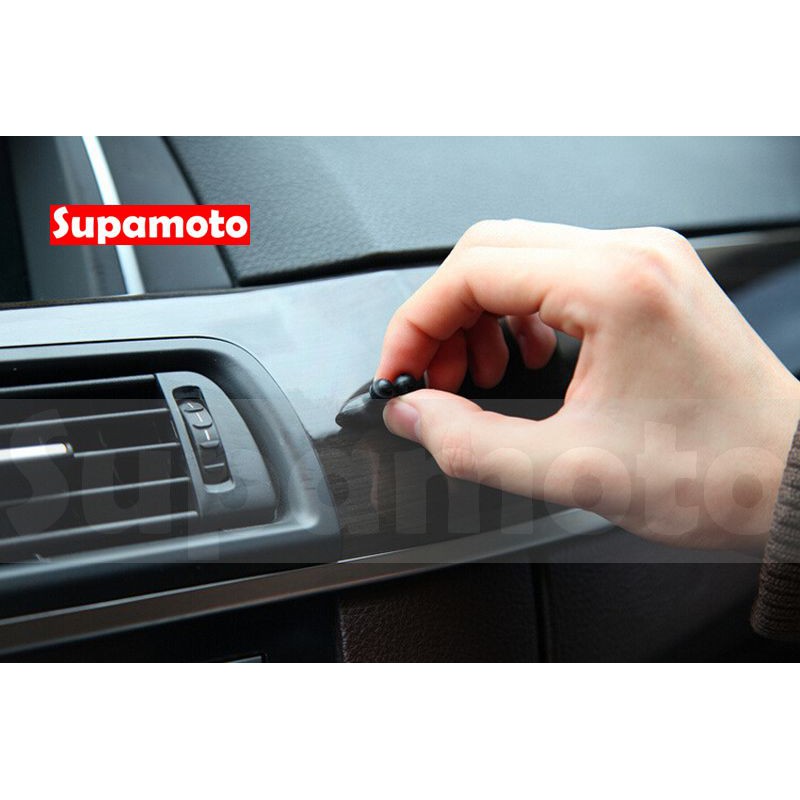 -Supamoto- 黑 整線 整線夾 固定夾 固定器 手機架 行車紀錄器 導航 儀表板 汽車 車用 集線-細節圖4