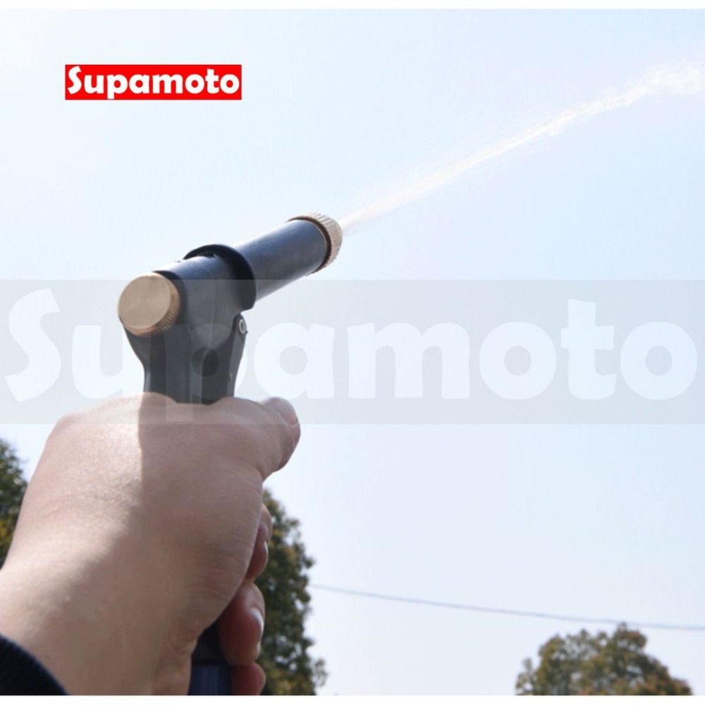 -Supamoto- 15米 水槍 黑金 伸縮 魔術 洗車 噴槍 高壓 汽車 清潔 水柱 泡沫 水管-細節圖6