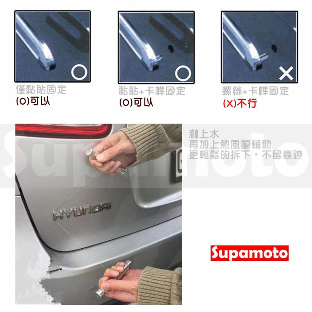 -Supamoto- 貼膜 車標 字標 移除 去除 拆卸 工具 LOGO 廠牌 改色 碳纖維 汽車-細節圖3