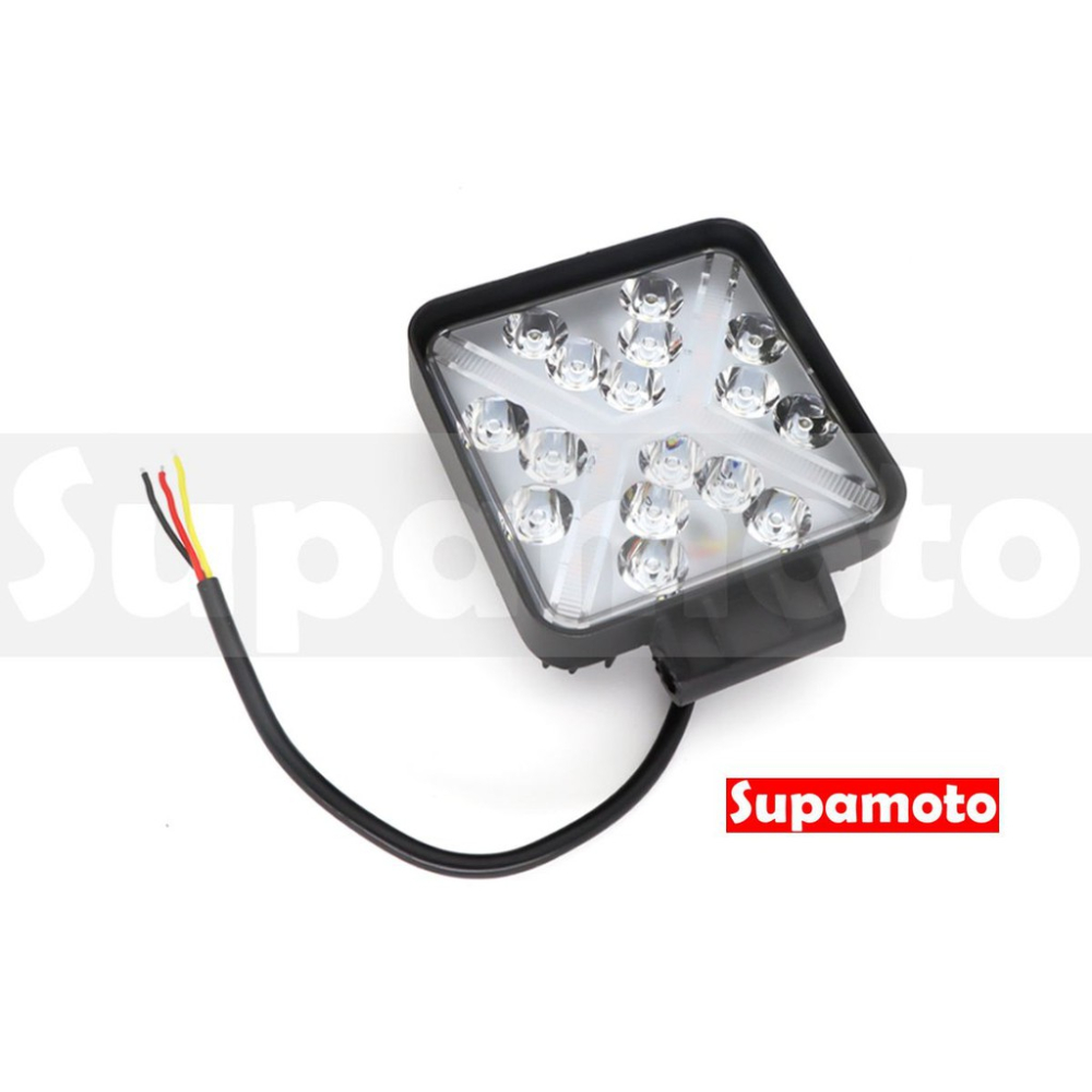 -Supamoto- 48W LED X型 日行燈 霧燈 工作燈 light bar 越野 戶外 防水 汽車 機車 車頂-細節圖2