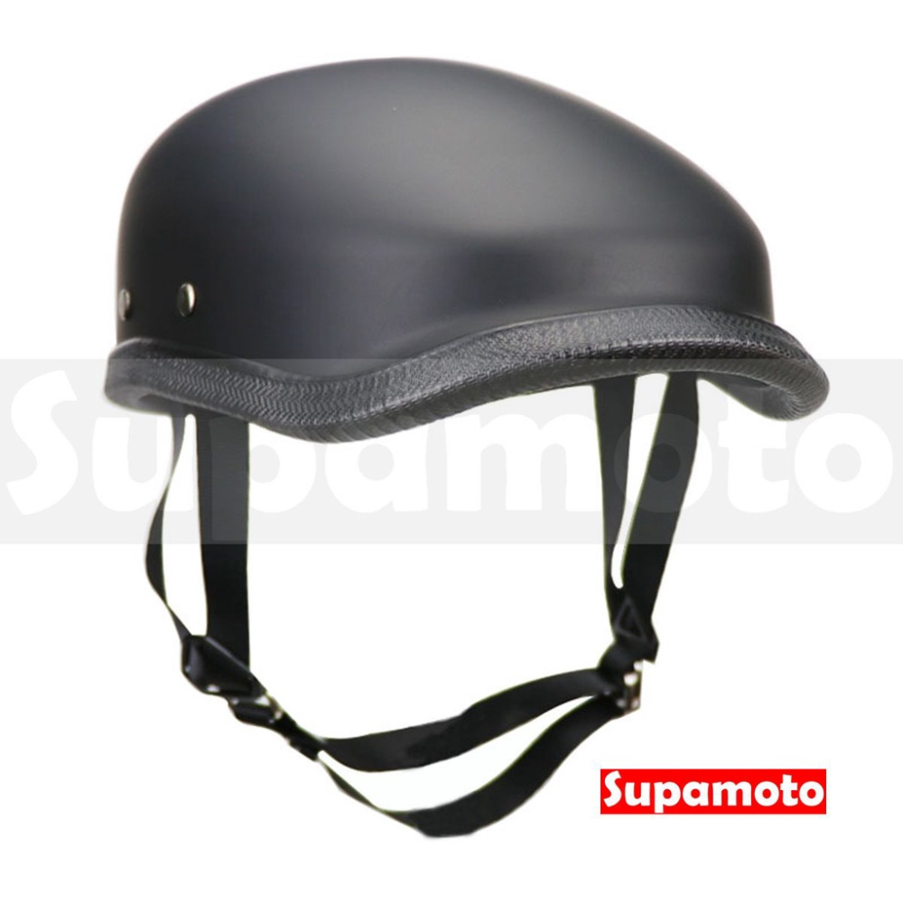 -Supamoto- 小偷帽 頭盔 貝雷帽 哈雷 美式 嬉皮 半罩 輕便 手工 軍盔 復古-細節圖2