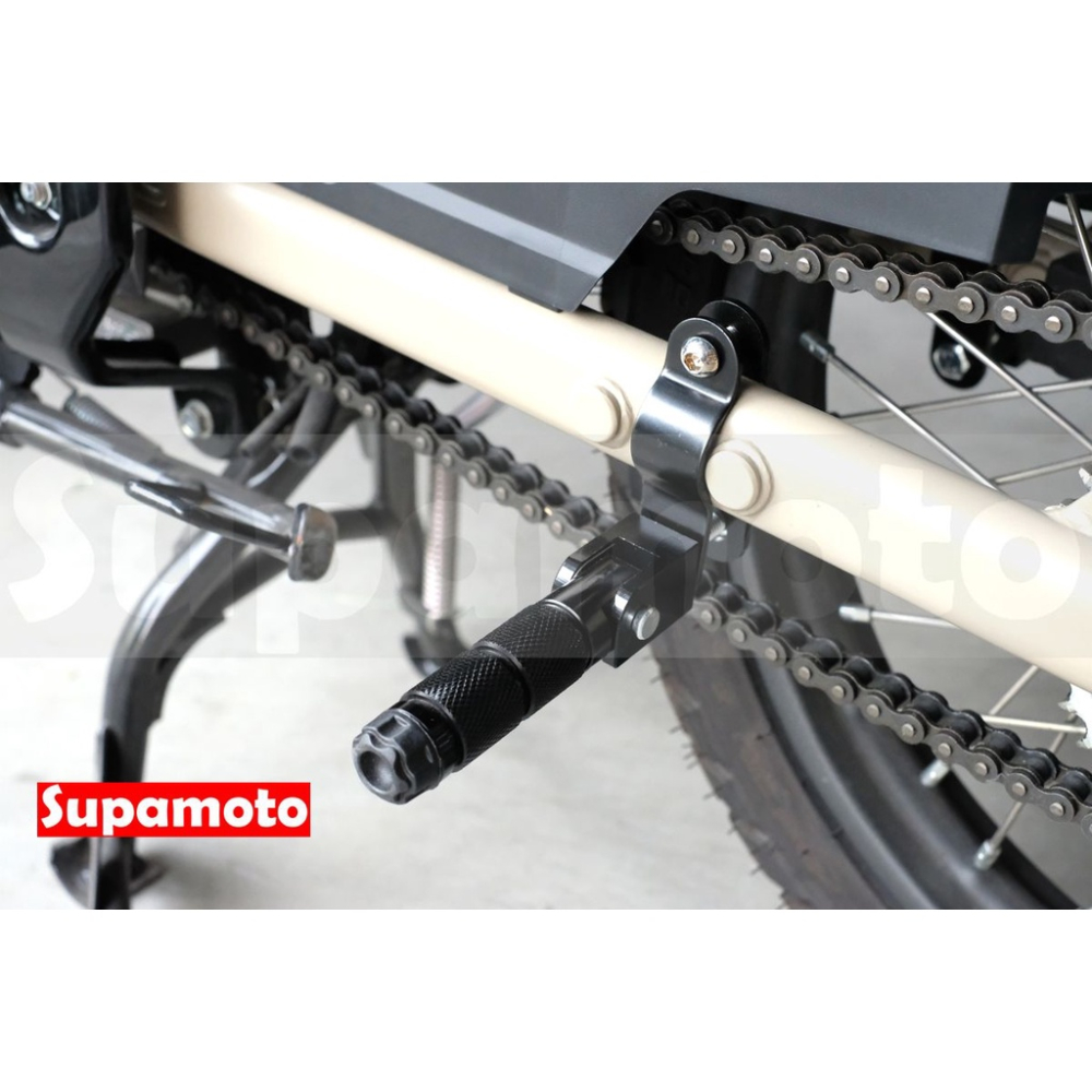-Supamoto- 通用 折疊 腳踏 H 踏板 CT125 改裝 檔車 小狼 可折 加長 後腳踏 保桿 電動自行車-細節圖7
