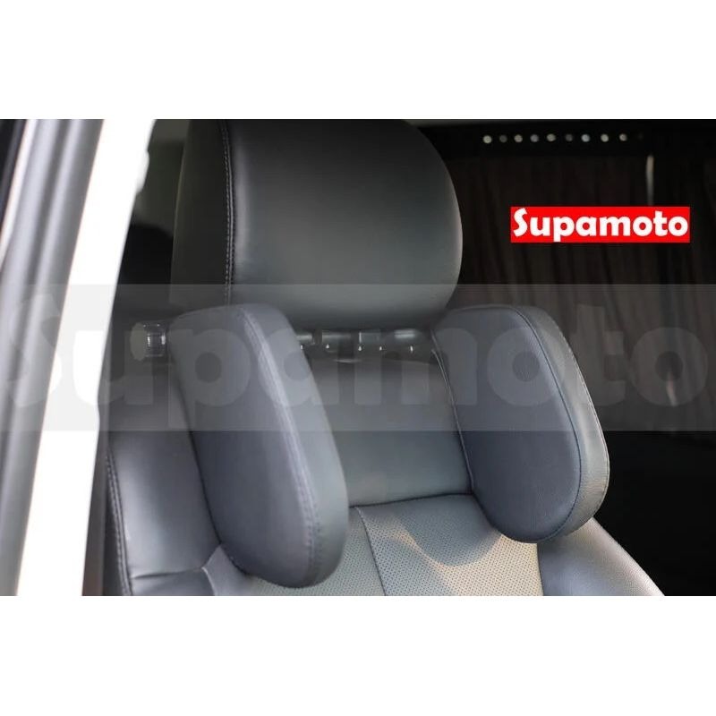 -Supamoto- 車用側靠枕 頭枕 靠枕 側靠 車用 汽車 座椅 護頸 頭靠 靠頭 皮革-細節圖2
