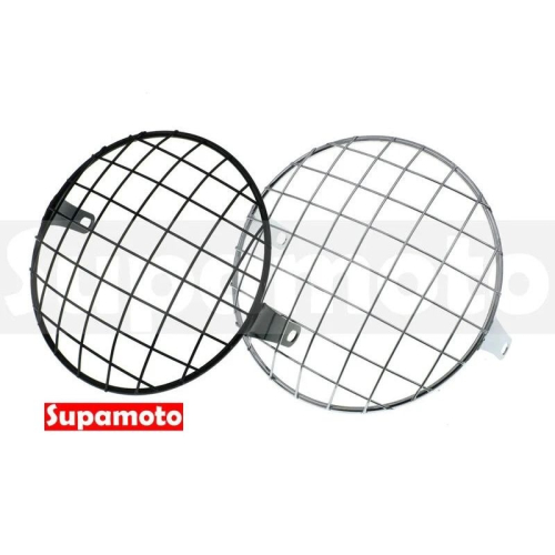 -Supamoto- CB350 燈罩 燈網 網罩 大燈網 大燈罩 頭燈 烤肉網 柵欄 復古 方格 通用 改裝 7吋