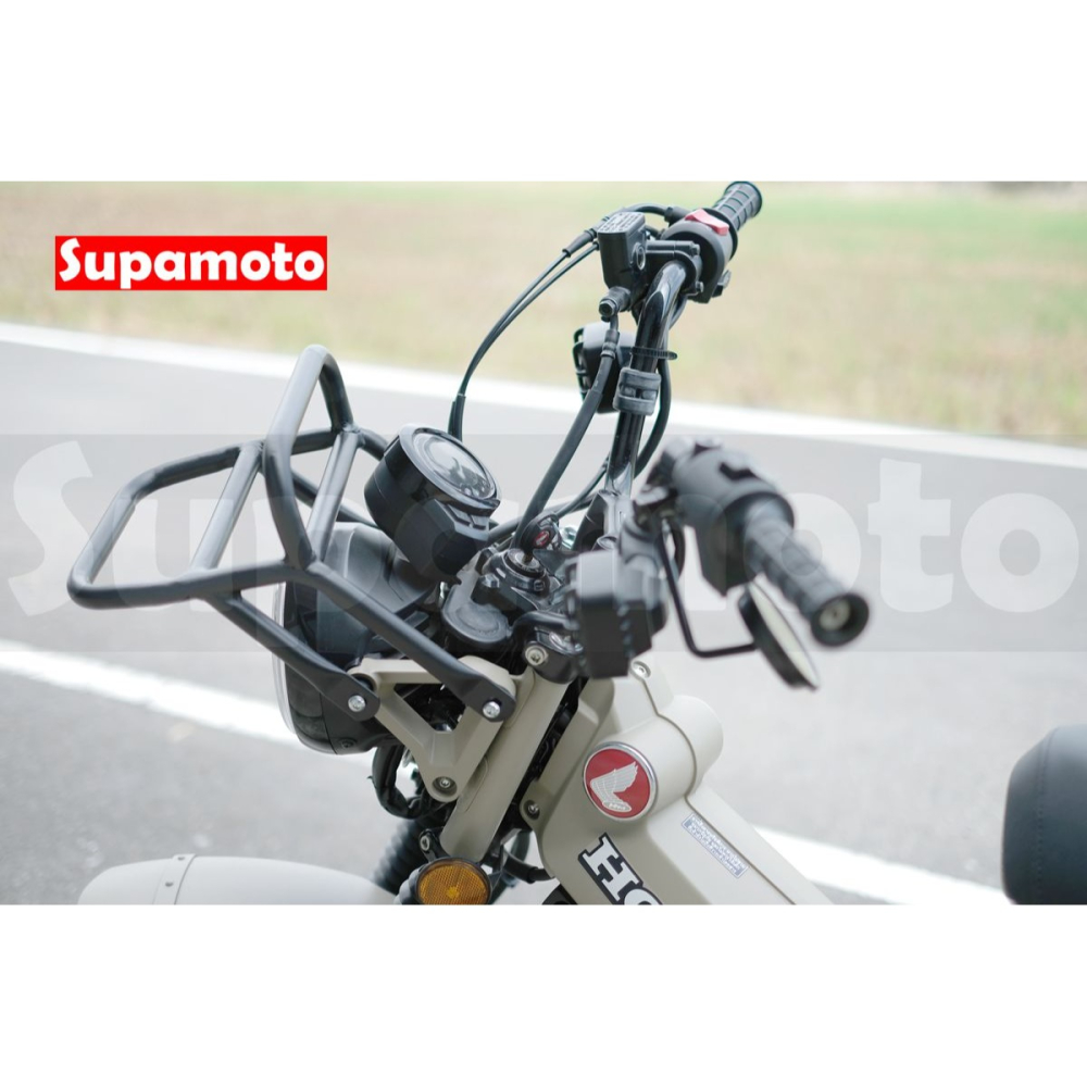 -Supamoto- CT125 粗邊框 專用 改裝 配件 行李架 置物架 貨架 前貨架 本田 越野 通勤-細節圖7