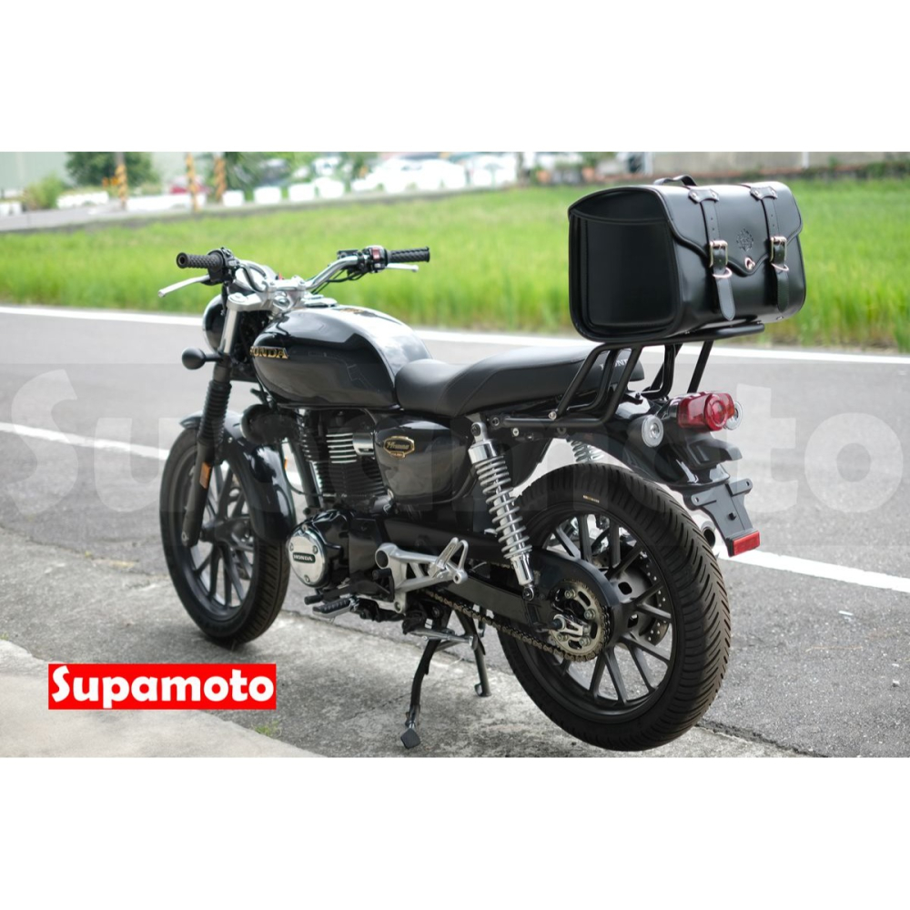 -Supamoto- CB350 後貨架 專用 改裝 行李架 置物架 貨架 扶手 本田 後箱 鋁合金-細節圖9