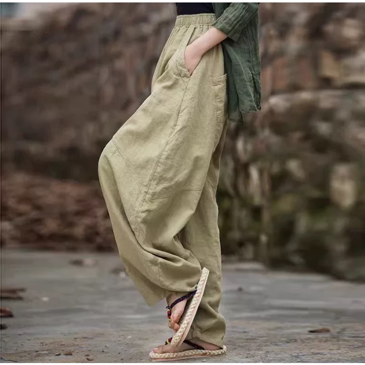 W&Emma燈籠寬褲-細節圖2