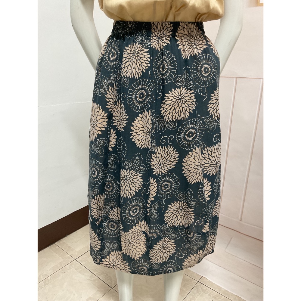 棉と麻生活六片微燈籠裙-規格圖4