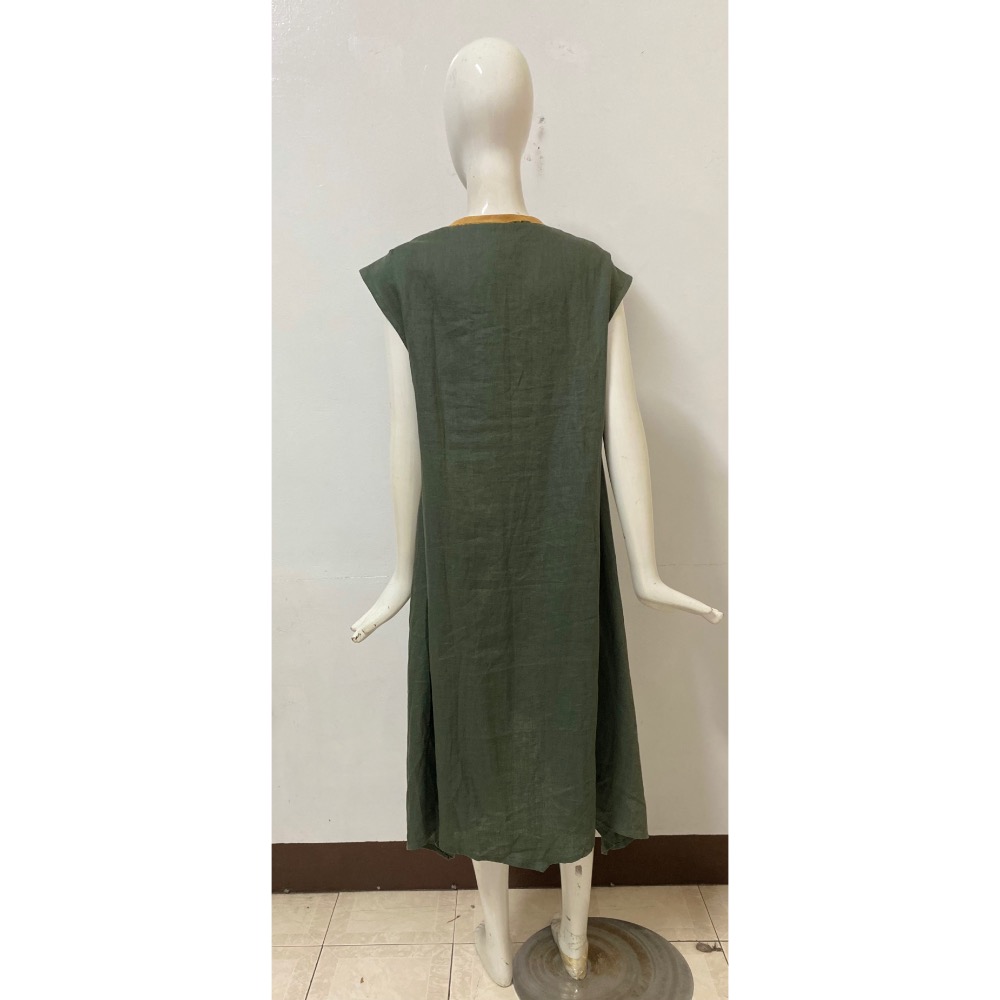 職人棉麻洋裝*縷旅*-細節圖3