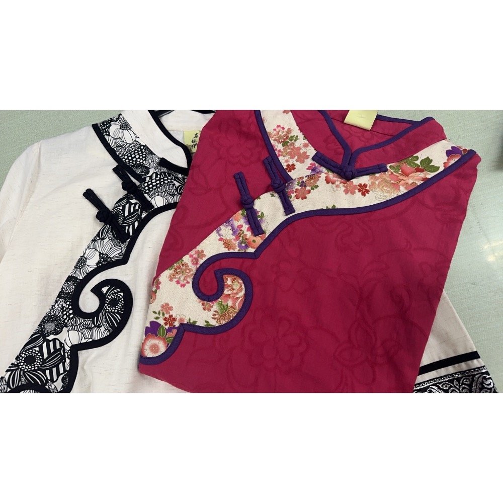 左秋禪棉質古風上衣-規格圖5