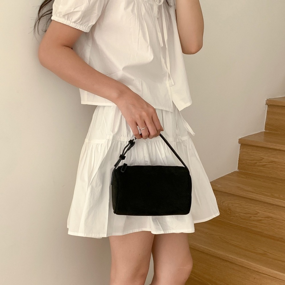 001秋冬新款麂皮絨斜跨包-細節圖3