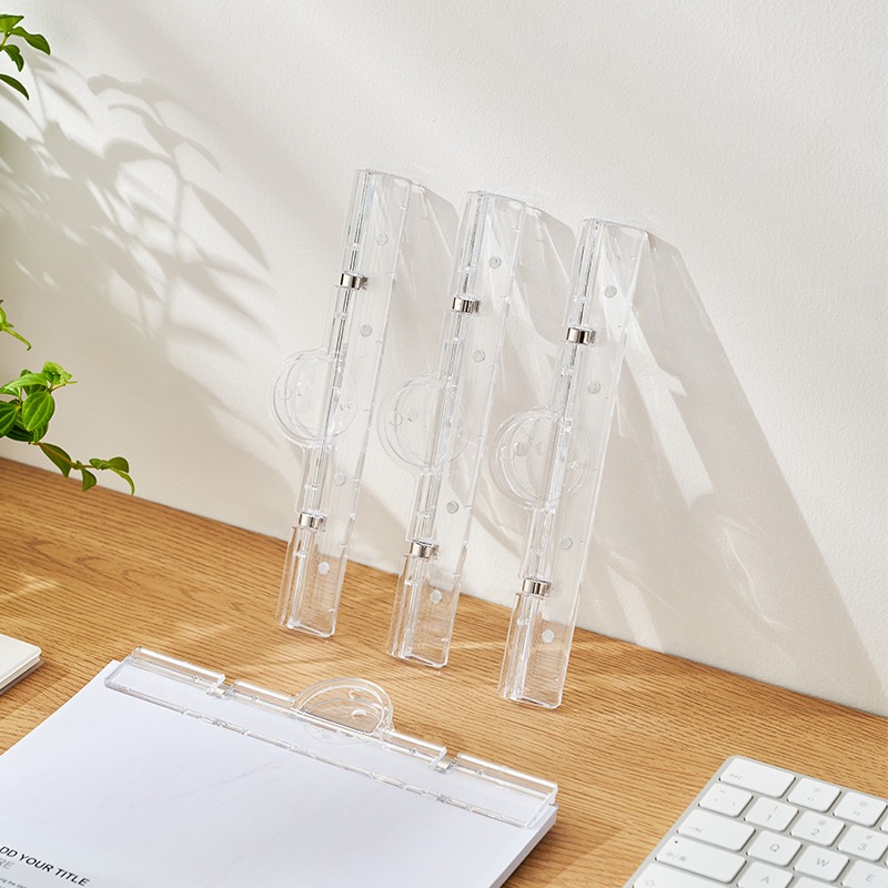 現貨 透明文件夾 磁性板夾 票據夾 冰箱貼 菜單夾 辦公收納夾 考卷夾 A4/A5 磁鐵夾 筆記夾 質感文具-細節圖5