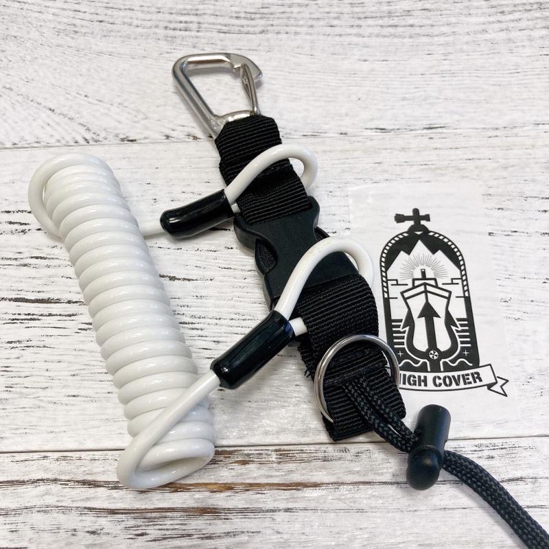 QQ繩 相機繩 手電筒繩 防丟繩 失手繩 不鏽鋼鋼絲彈簧 雙鉤安全繩-細節圖4